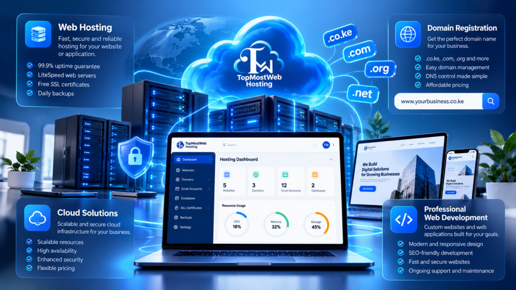 TopMostWeb Cloud Solutions, Hosting & Domain Registration